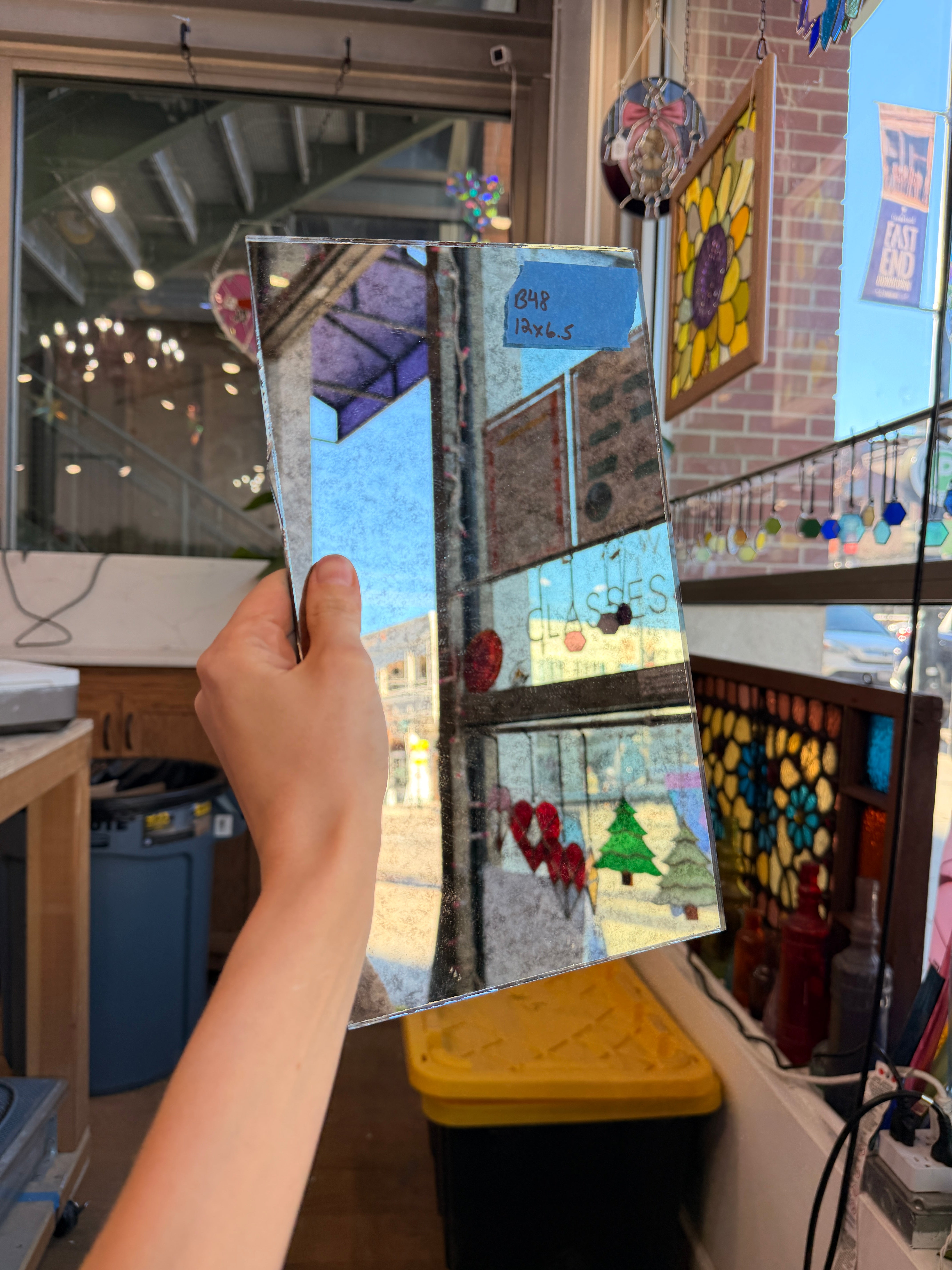 Antiqued Mirror Sheet Glass Colorado Glassworks