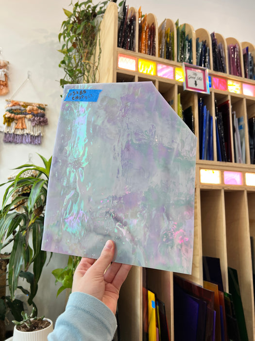 Purple Opaque Iridescent Choice Colorado Glassworks