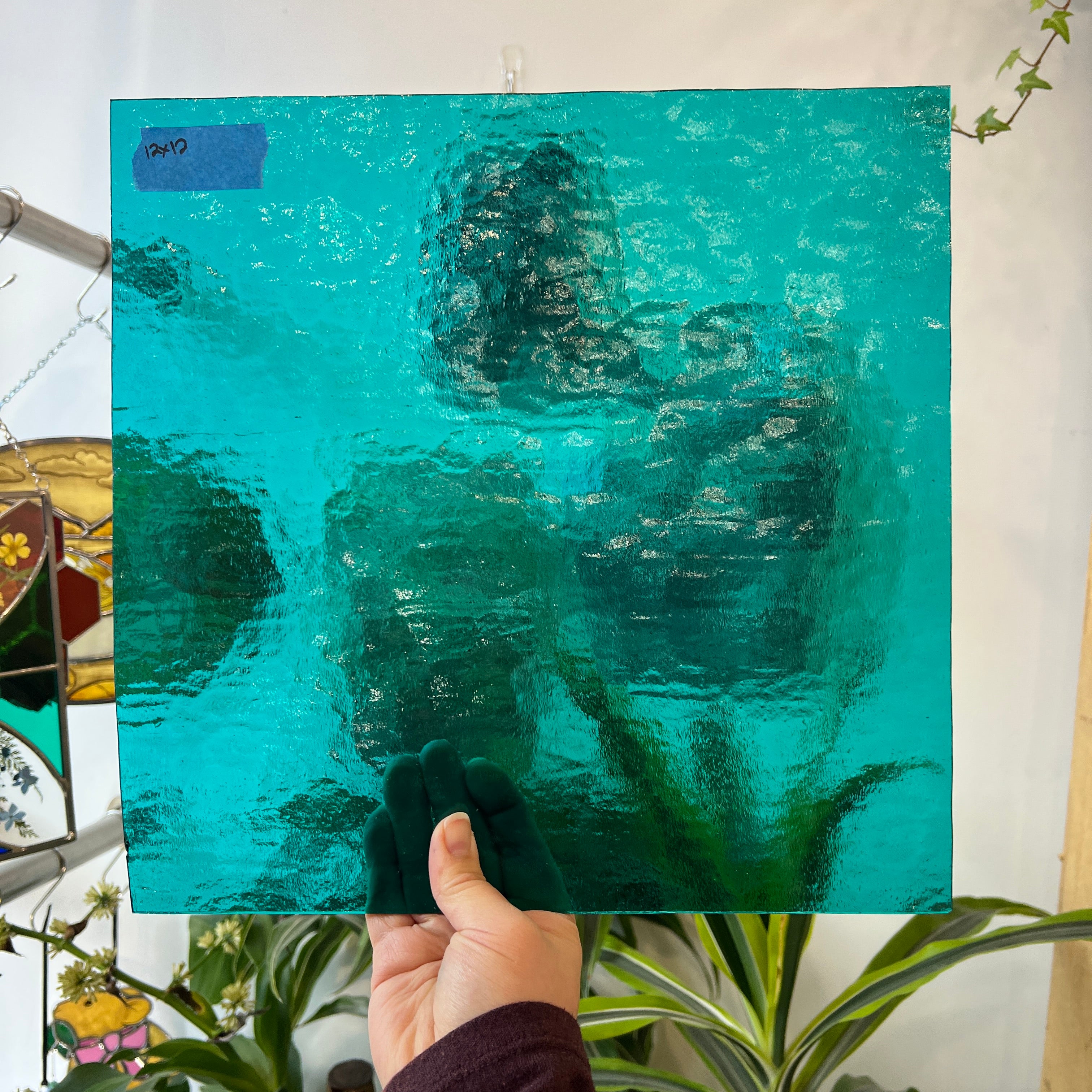 Robin's Egg Blue Wissmach Mystic (25 MY) Sheet Glass Colorado Glass Works