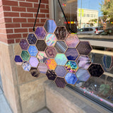 Royal Purples Patchwork Hexagon