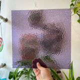 Lilac Purple Transparent English Muffle Wissmach (EM218) Sheet Glass Colorado Glass Works WM-LILACPURP-EM (12x12in)