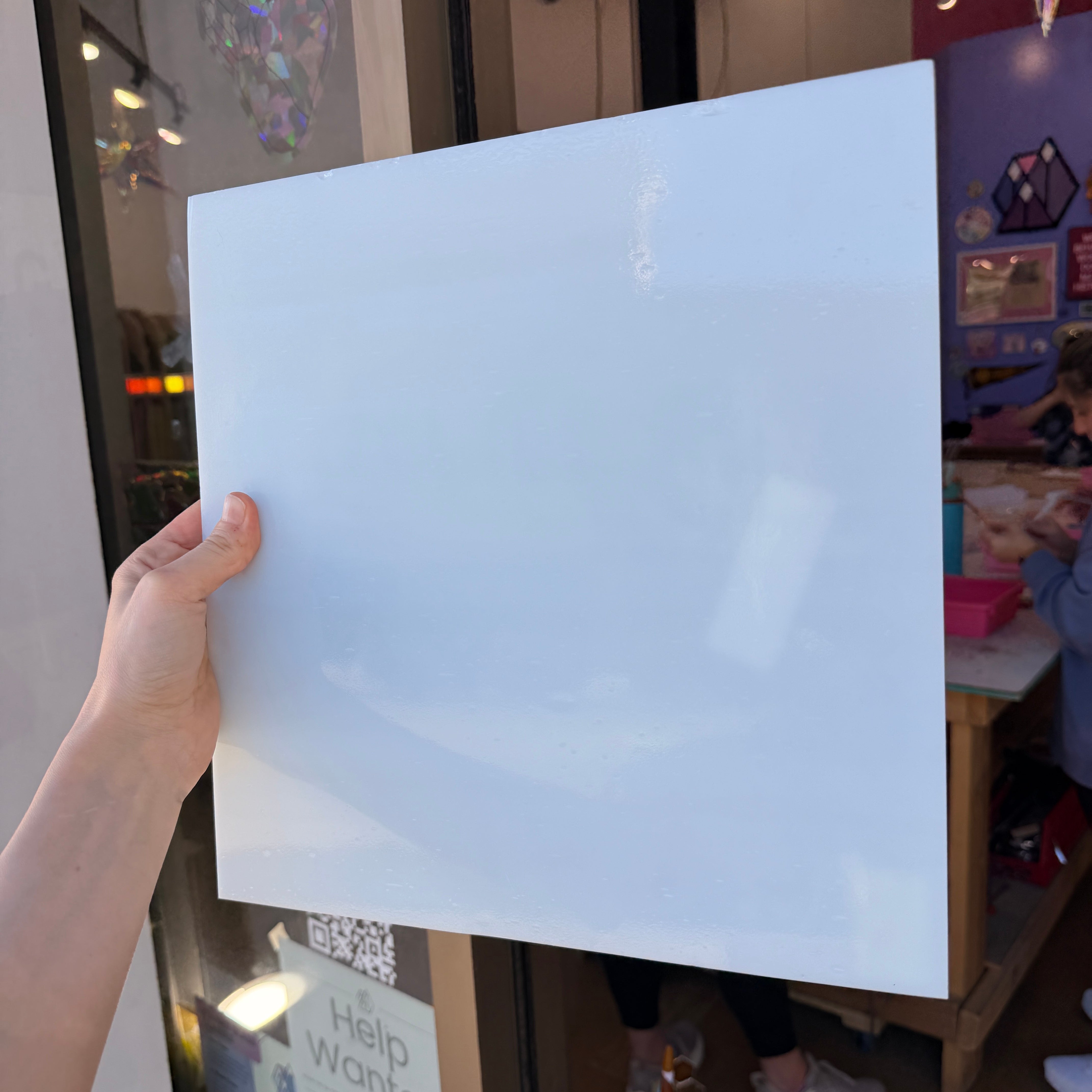 Champagne Solid Opalescent Oceanside Fusible 96 COE (OGT 291.61F) Sheet Glass Colorado Glassworks