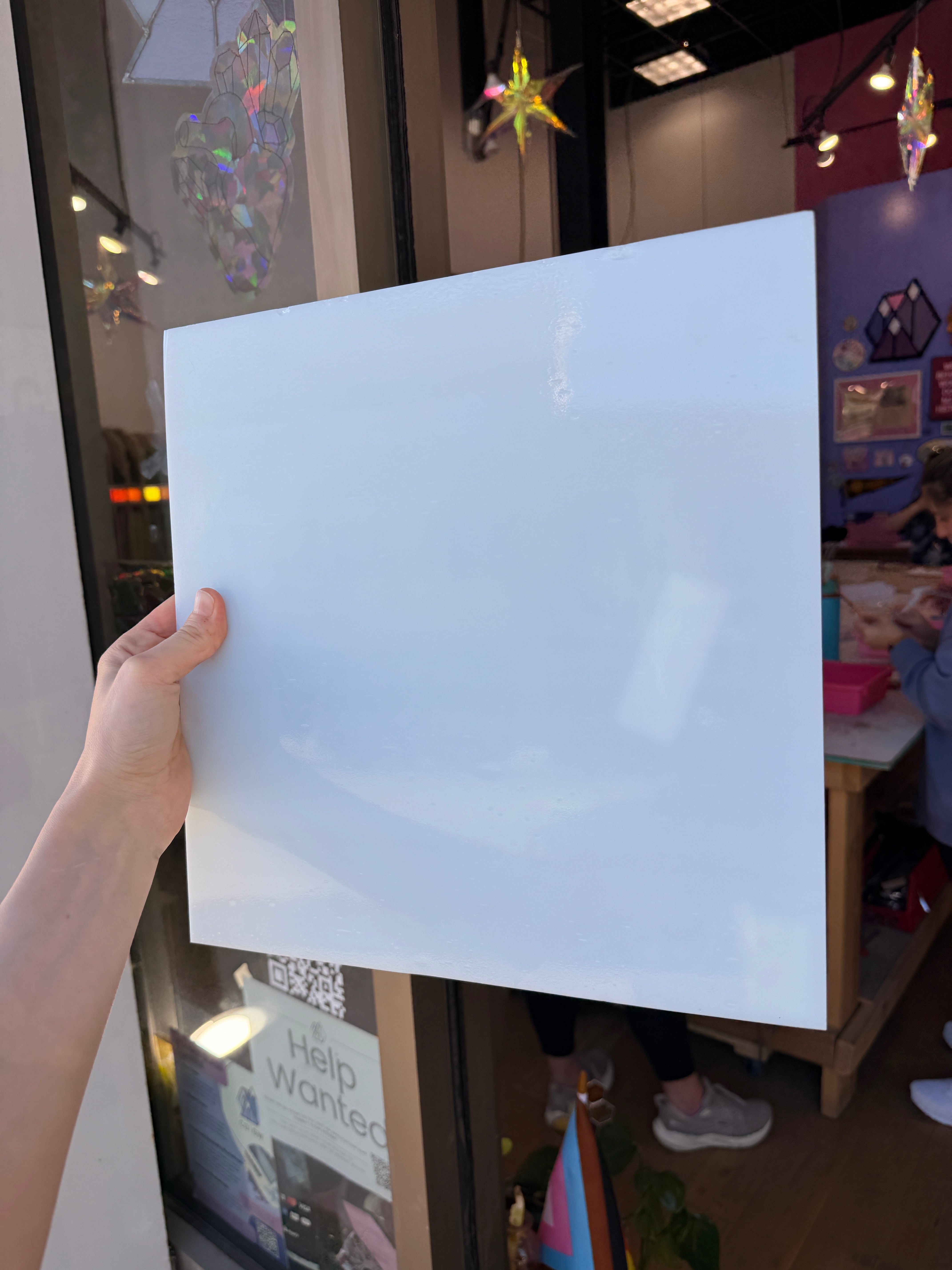 Champagne Solid Opalescent Oceanside Fusible 96 COE (OGT 291.61F) Sheet Glass Colorado Glassworks