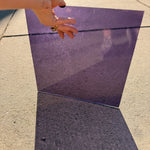Grape Purple Transparent Oceanside Fusible 96 COE (OGT 543.2F) Sheet Glass Colorado Glassworks