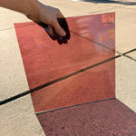 Light Purple Transparent Oceanside Fusible 96 COE (OGT 142F) Sheet Glass Colorado Glassworks