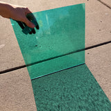 Aquamarine Transparent Oceanside Fusible 96 COE (OGT 523.1F) Sheet Glass Colorado Glassworks