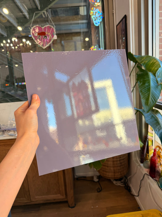 Lilac Opalescent Oceanside Fusible 96 COE (OGT 240.74F) Sheet Glass Colorado Glassworks