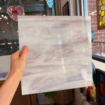 Pale Purple/White Oceanside Fusible 96 COE (OGT 347.1F) Sheet Glass Colorado Glassworks
