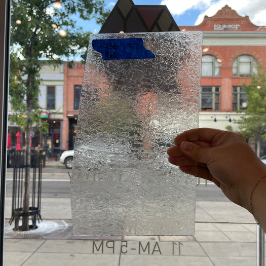 Clear Glue Chip Sheet Glass Colorado Glassworks