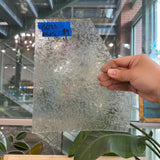 Clear Glue Chip Sheet Glass Colorado Glassworks GC135 (6.5x5in)