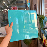 Turquoise Green Opalescent Oceanside Fusible 96 COE (OGT 223.72F) Sheet Glass Colorado Glassworks