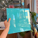 Turquoise Green Opalescent Oceanside Fusible 96 COE (OGT 223.72F) Sheet Glass Colorado Glassworks