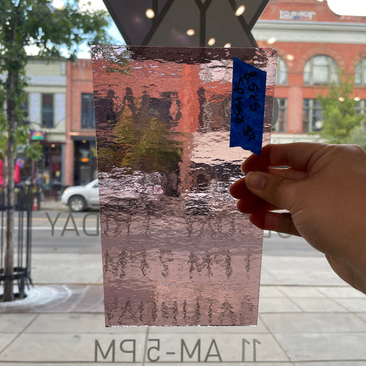 Light Purple Transparent Spectrum Sheet Glass Colorado Glassworks