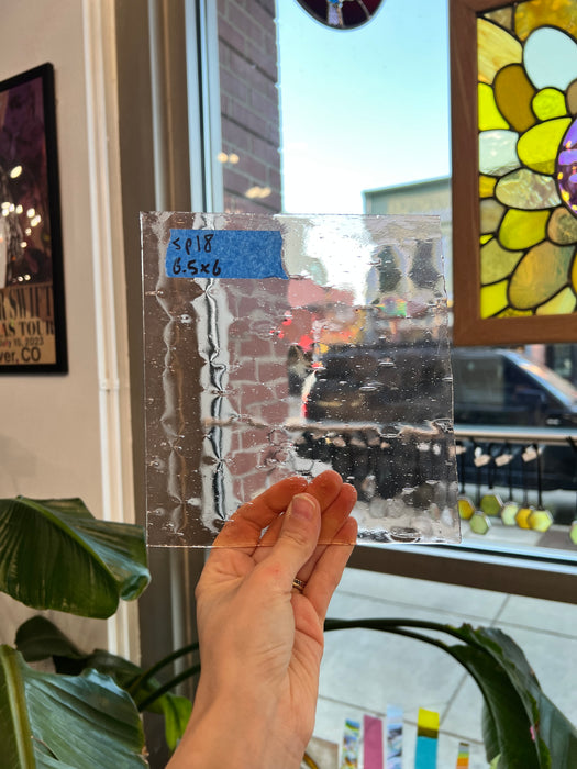 Light Pink Seedy Spectrum Sheet Glass Colorado Glassworks