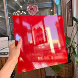 Red Opal Oceanside Fusible 96 COE (OGT 250.72F) Sheet Glass Colorado Glassworks