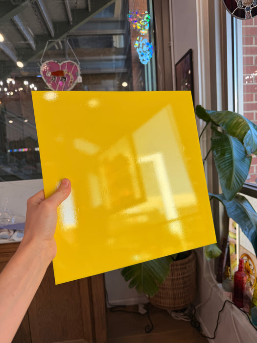 Yellow Opaque Oceanside Fusible 96 COE (OGT 260.72F) Sheet Glass Colorado Glassworks
