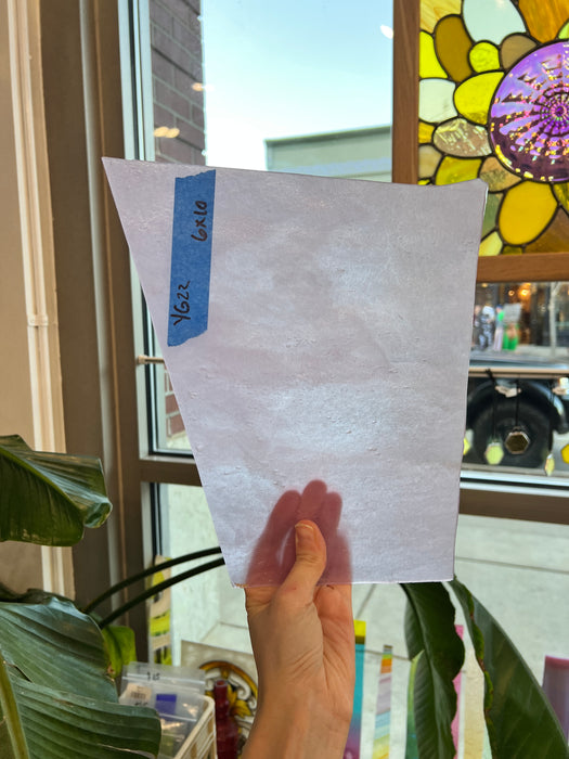 Neodymium Stipple Youghiogheny Sheet Glass Colorado Glassworks