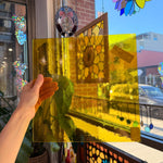 Yellow Transparent Oceanside Fusible 96 COE (OGT 161F) Sheet Glass Colorado Glassworks