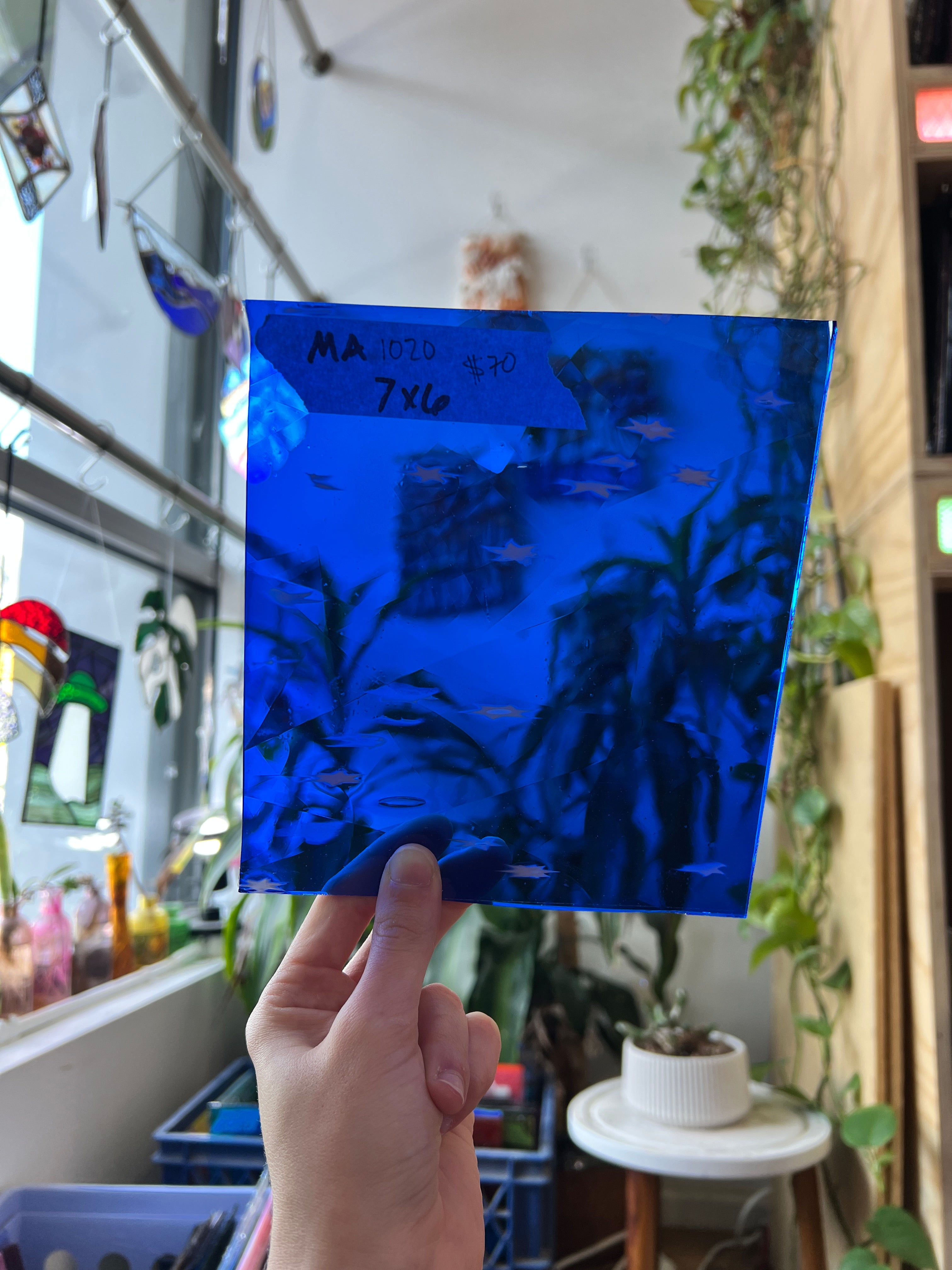 Starry Night COGW by Monarch Glass Sheet Glass Colorado Glassworks