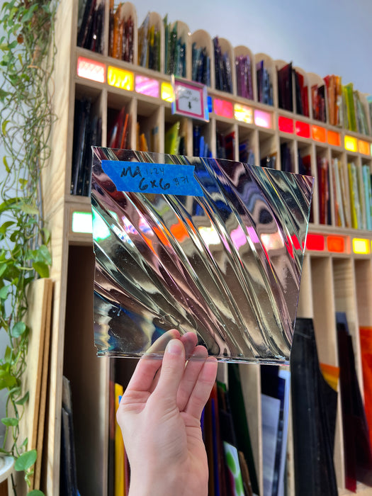 Unicorn Horn COGW by Monarch Glass Sheet Glass Colorado Glass Works