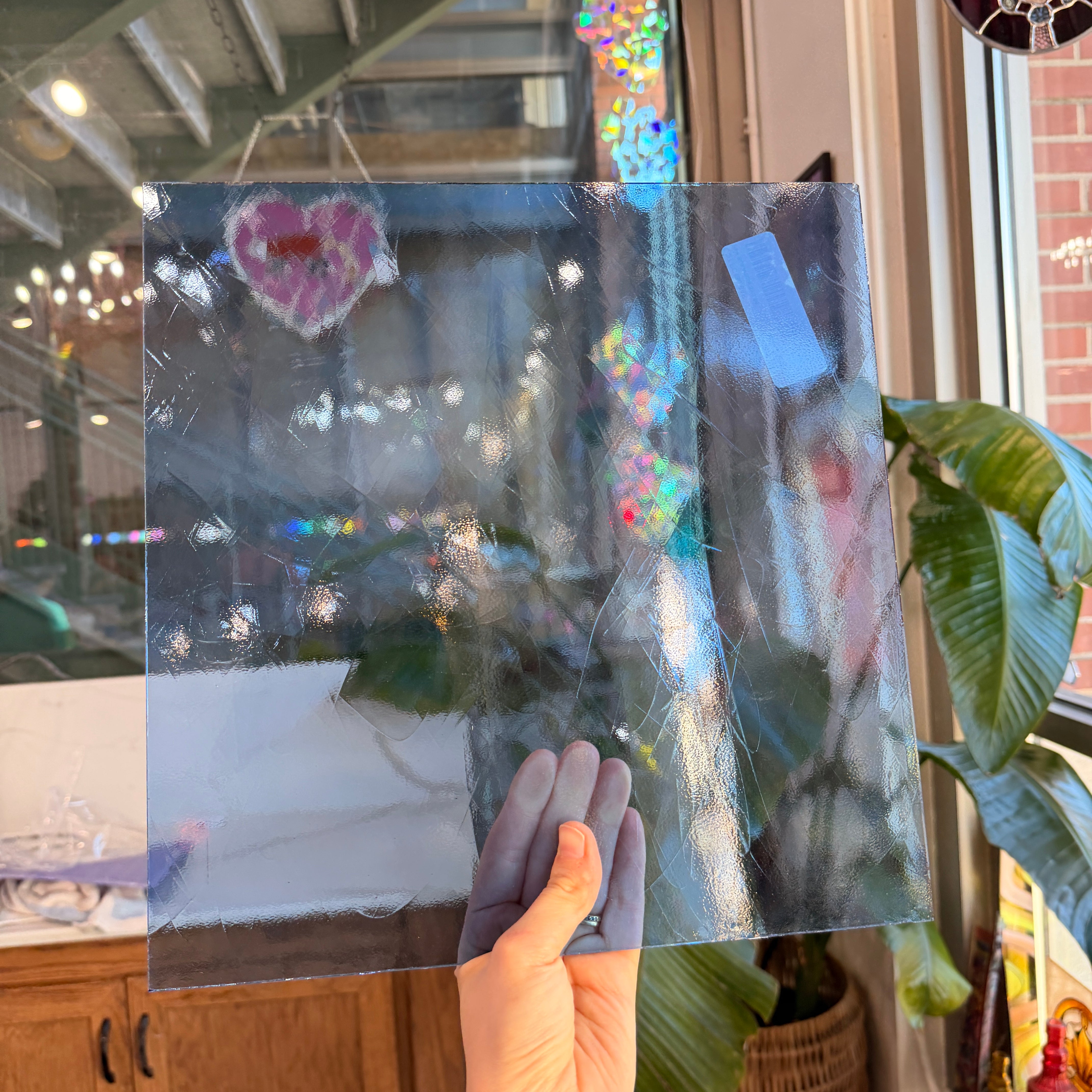 Pale Blue Artique Oceanside Fusible 96 COE (OGT 130.8AF) Sheet Glass Colorado Glass Works