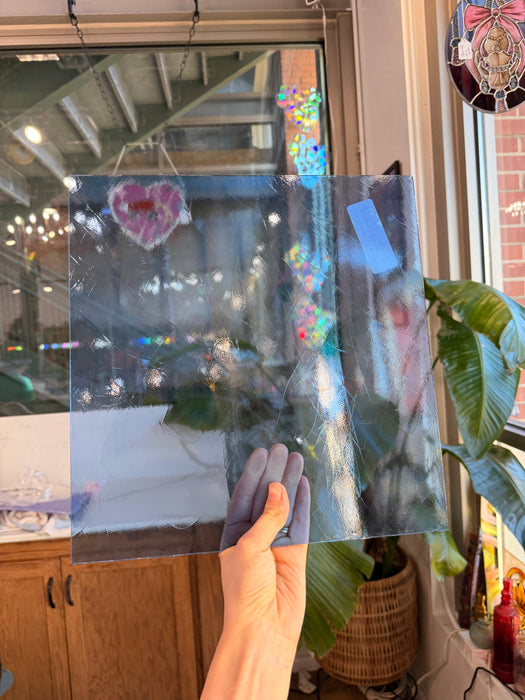 Pale Blue Artique Oceanside Fusible 96 COE (OGT 130.8AF) Sheet Glass Colorado Glass Works