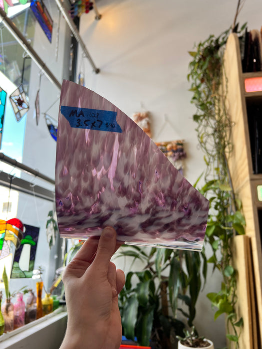 Blushin Bloom COGW by Monarch Glass Sheet Glass Colorado Glassworks