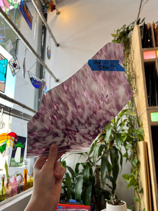 Blushin Bloom COGW by Monarch Glass Sheet Glass Colorado Glassworks