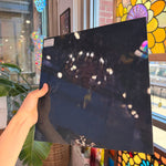 Charcoal Opalescent Oceanside Fusible 96 COE (280.76F) Sheet Glass Colorado Glassworks