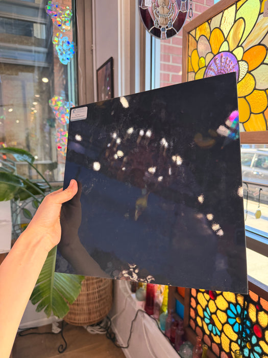 Charcoal Opalescent Oceanside Fusible 96 COE (280.76F) Sheet Glass Colorado Glassworks