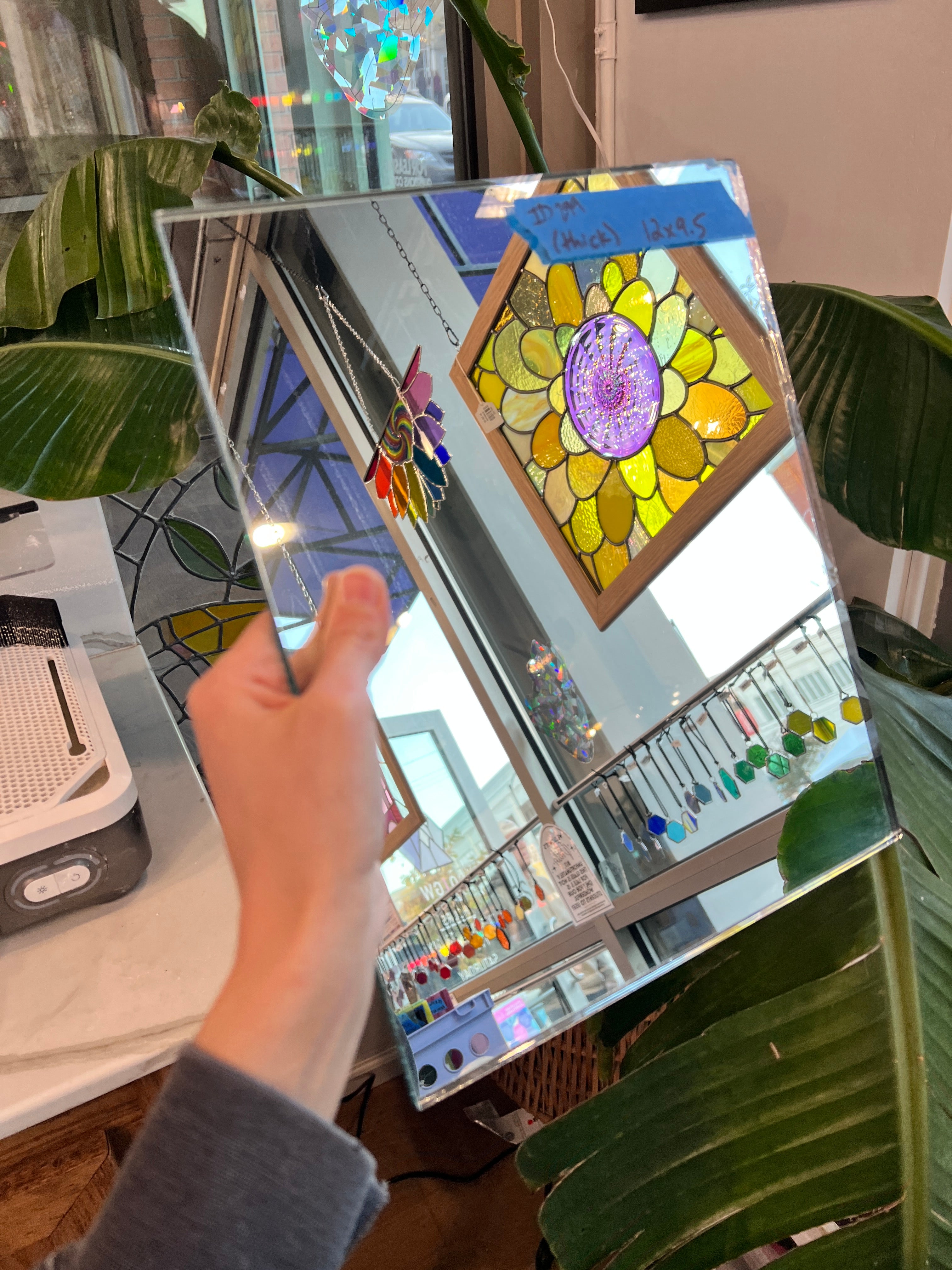 Thick Mirror Glass Sheet Glass Colorado Glassworks