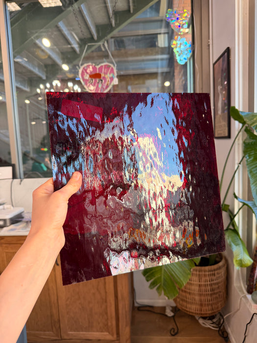 Ruby Red Waterglass Oceanside Fusible 96 COE (OGT 152WF) Sheet Glass Colorado Glassworks