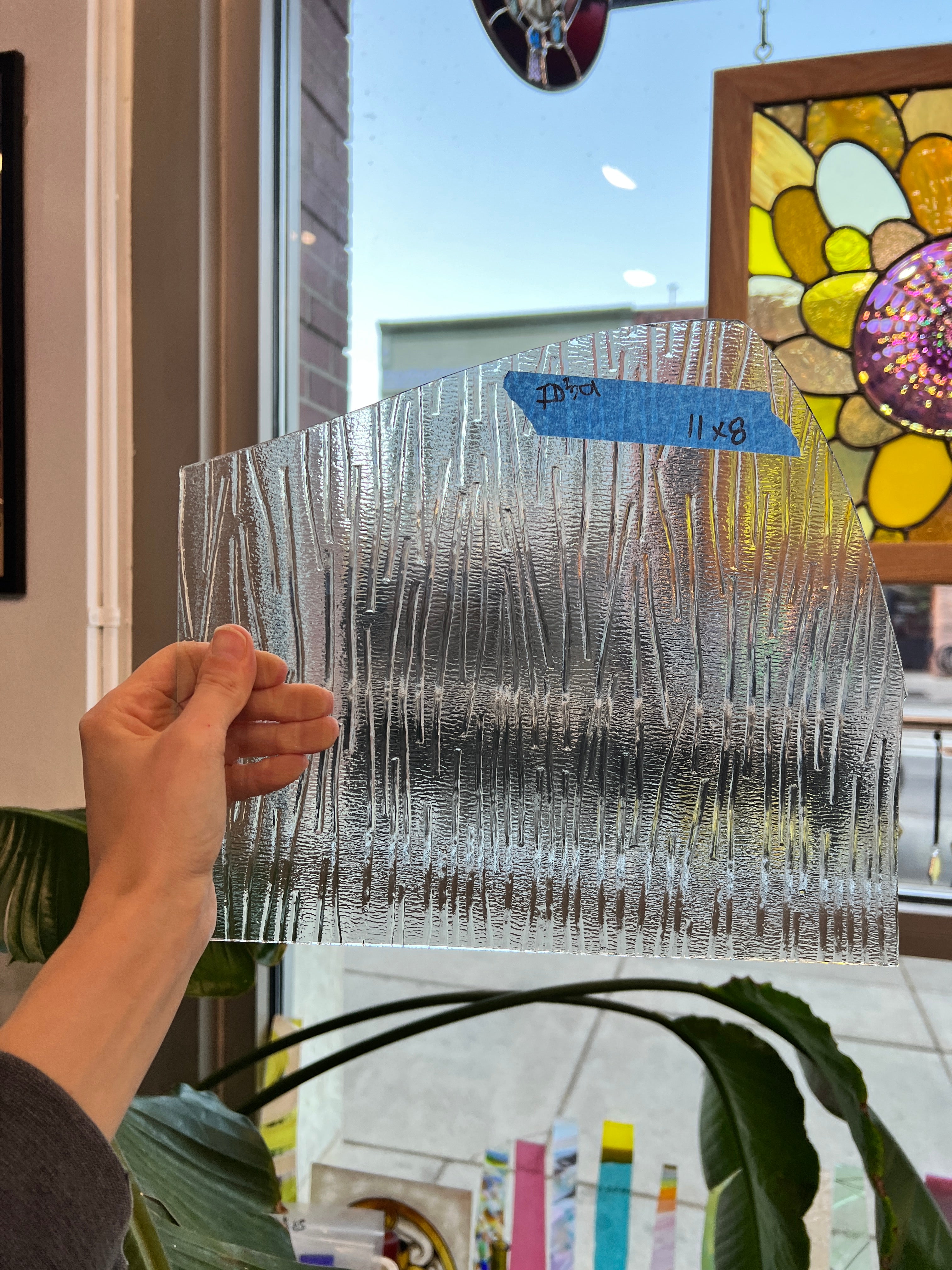 Charcoal Textured Architectural Sheet Glass Colorado Glassworks