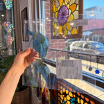 London Fog Spirit Glass Oceanside Fusible 96 COE (OGT 480.2F) Sheet Glass Colorado Glassworks