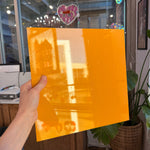 Marigold Opal Oceanside Fusible 96 COE (OGT 60.355F) Sheet Glass Colorado Glassworks