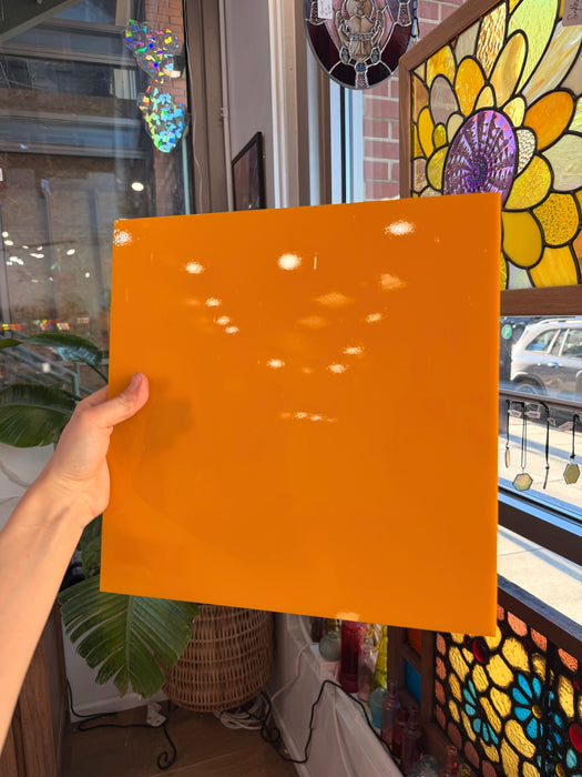 Marigold Opal Oceanside Fusible 96 COE (OGT 60.355F) Sheet Glass Colorado Glassworks