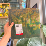 Silver Mottled Bullseye Sheet Glass