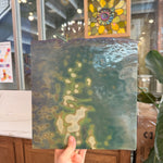 Silver Mottled Bullseye Sheet Glass
