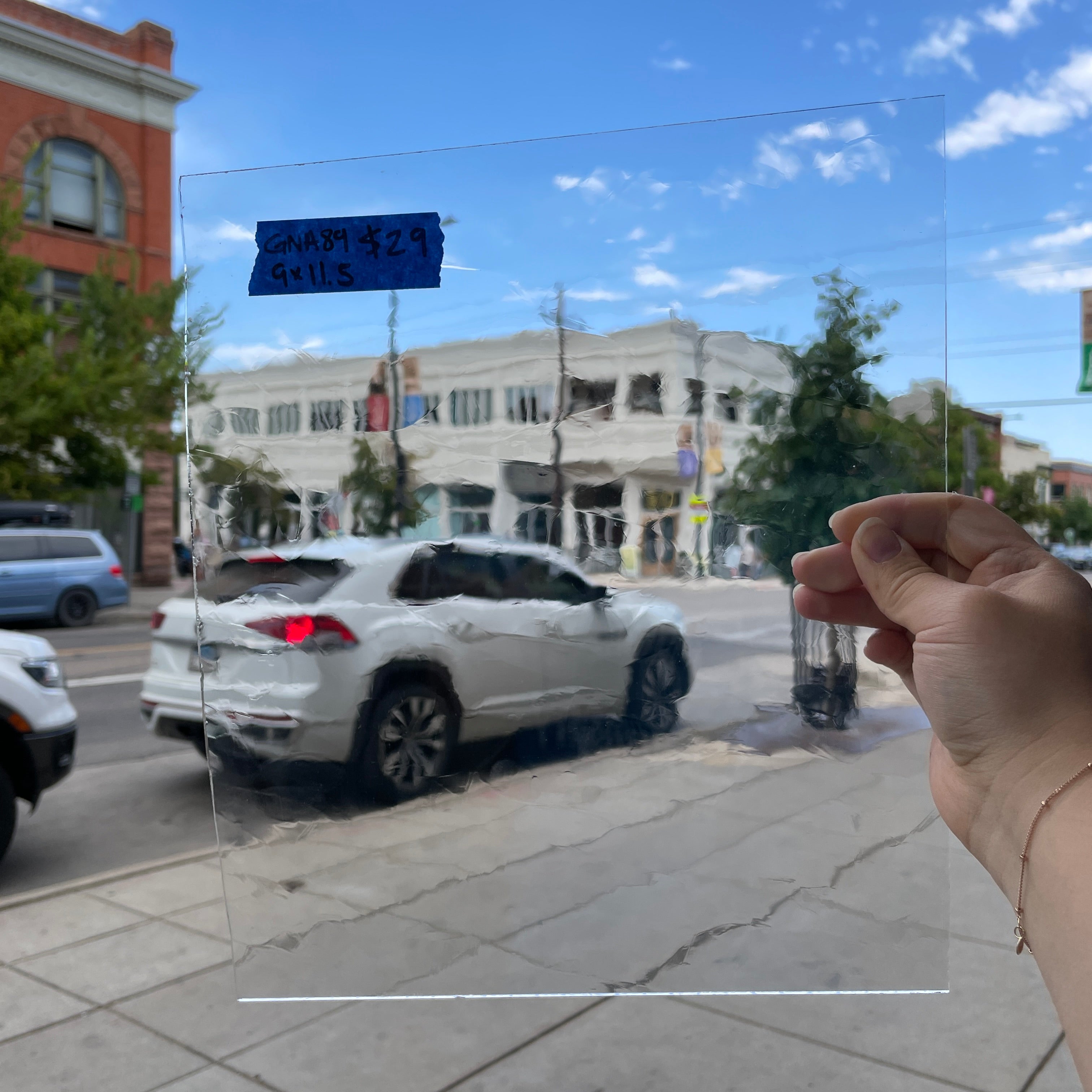 Clear GNA Sheet Glass Colorado Glassworks