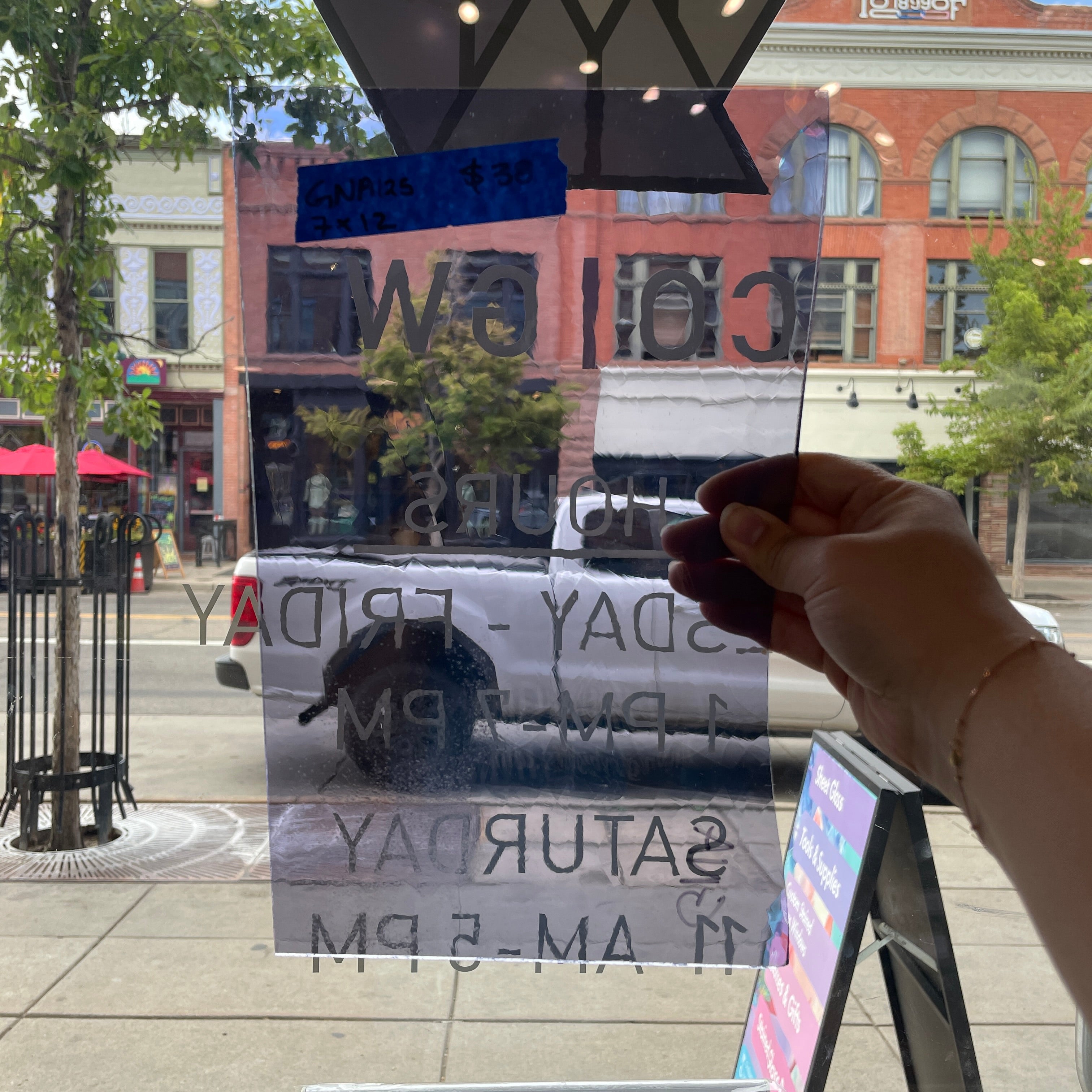 Transparent Purple GNA Sheet Glass Colorado Glassworks