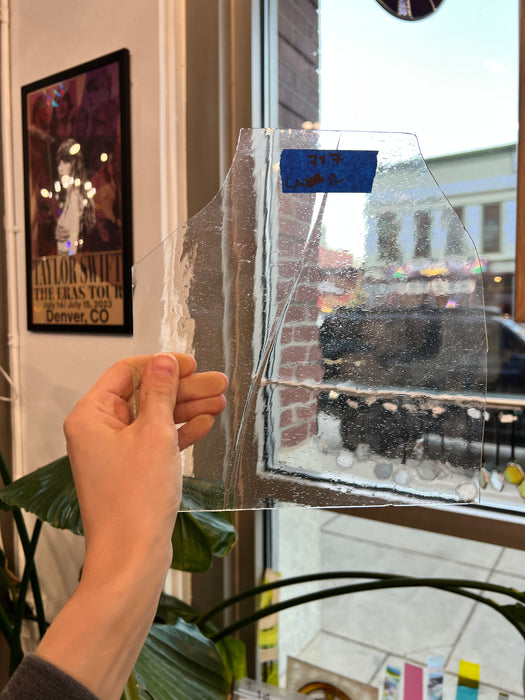 Clear Mouthblown Misc Glass Sheet Glass Colorado Glassworks