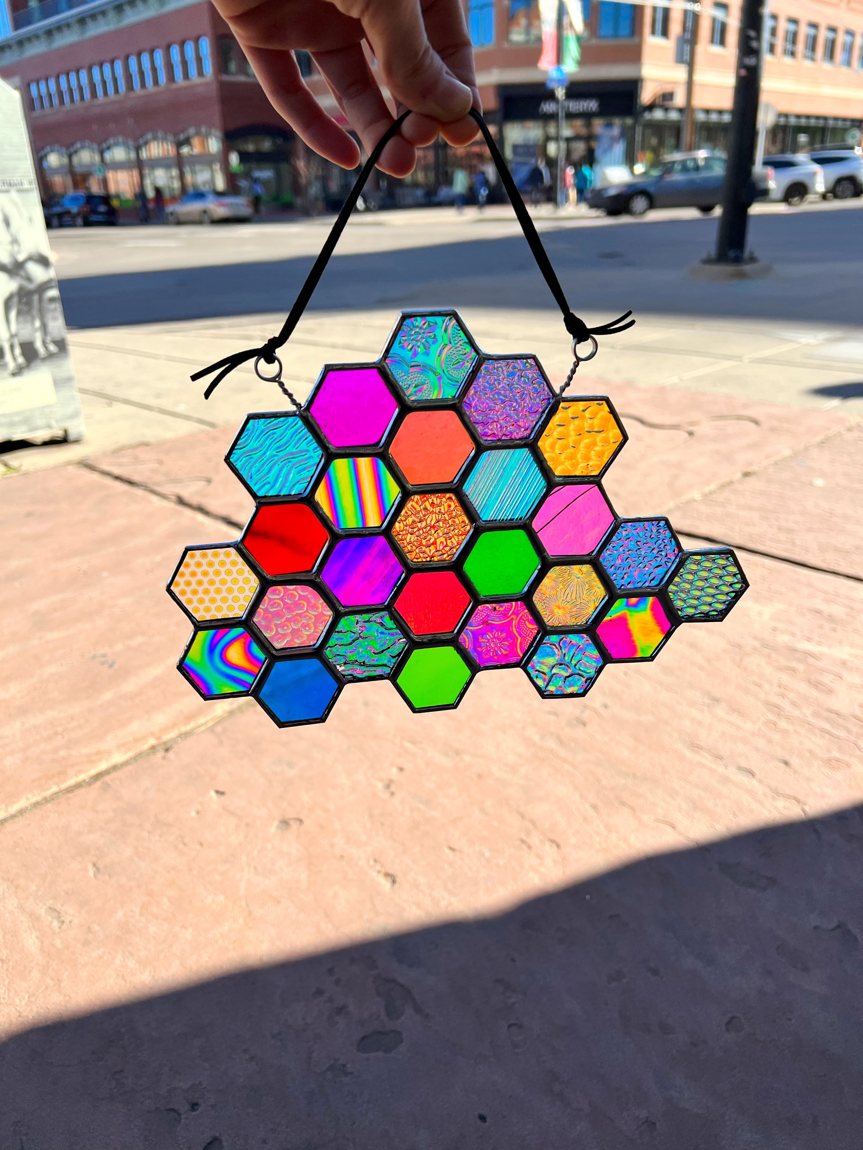 Made To Order Honeycomb Suncatcher