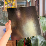 Black Satin Chrome Iridescent Oceanside Fusible 96 COE (OGT 1009SNMIRF)