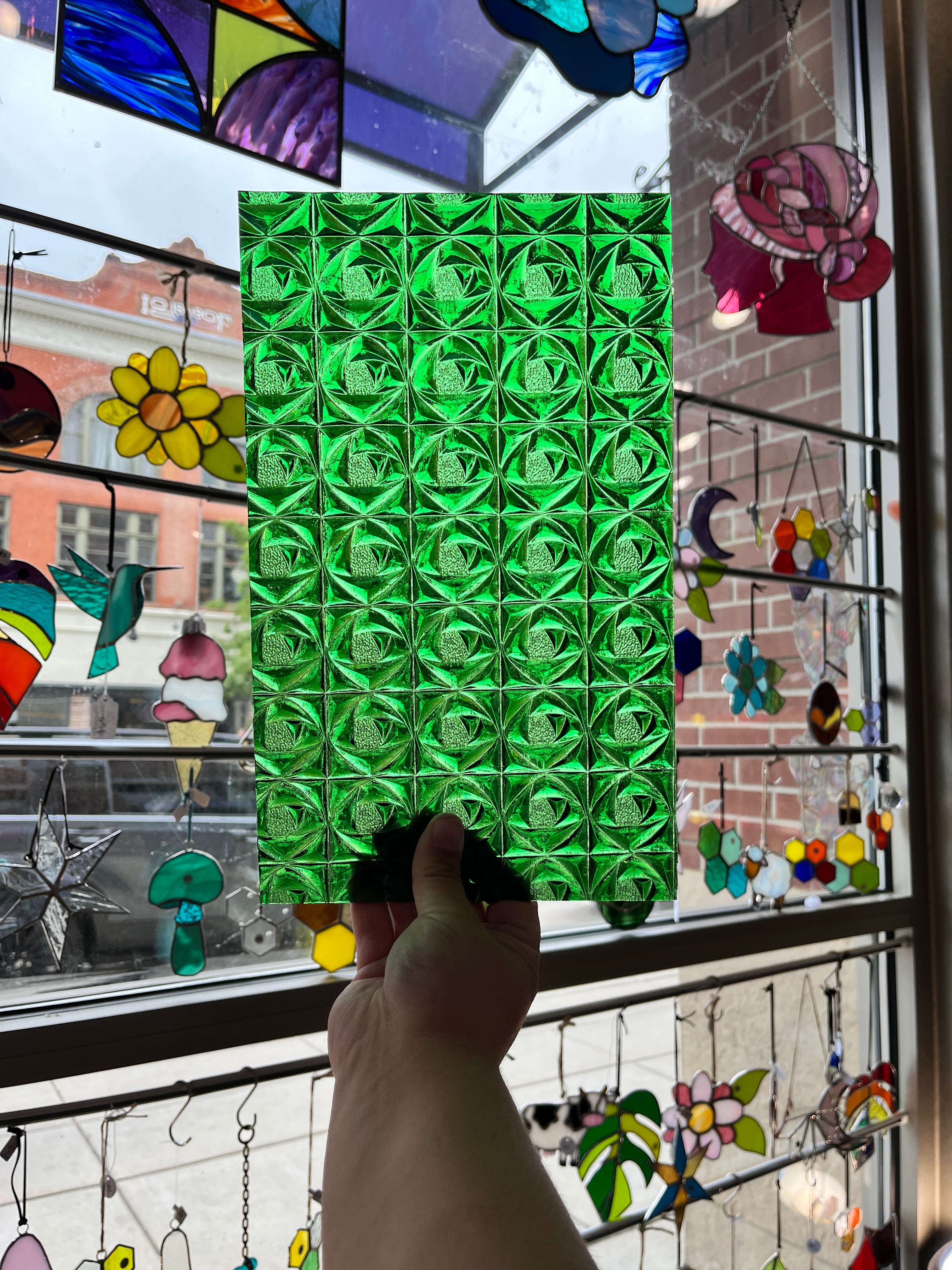 Kokomo Kelly Green Whitney Colorado Glassworks (KO1120) 7 x 9in