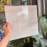 Pink Champagne White Wispy Oceanside Fusible 96 COE (OGT 891.61F)