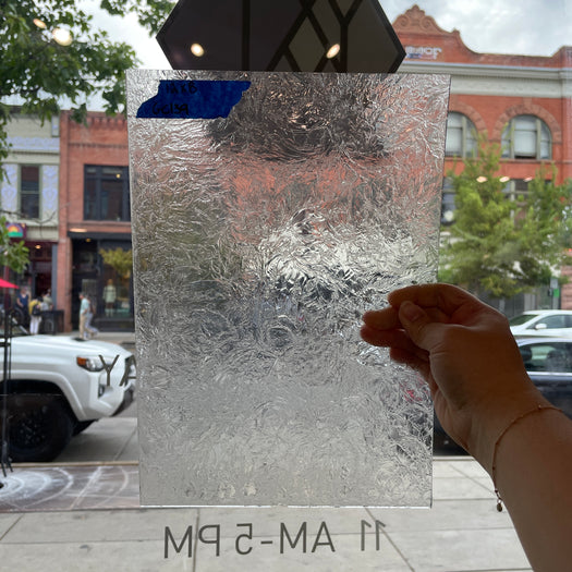 Clear Glue Chip Sheet Glass Colorado Glassworks