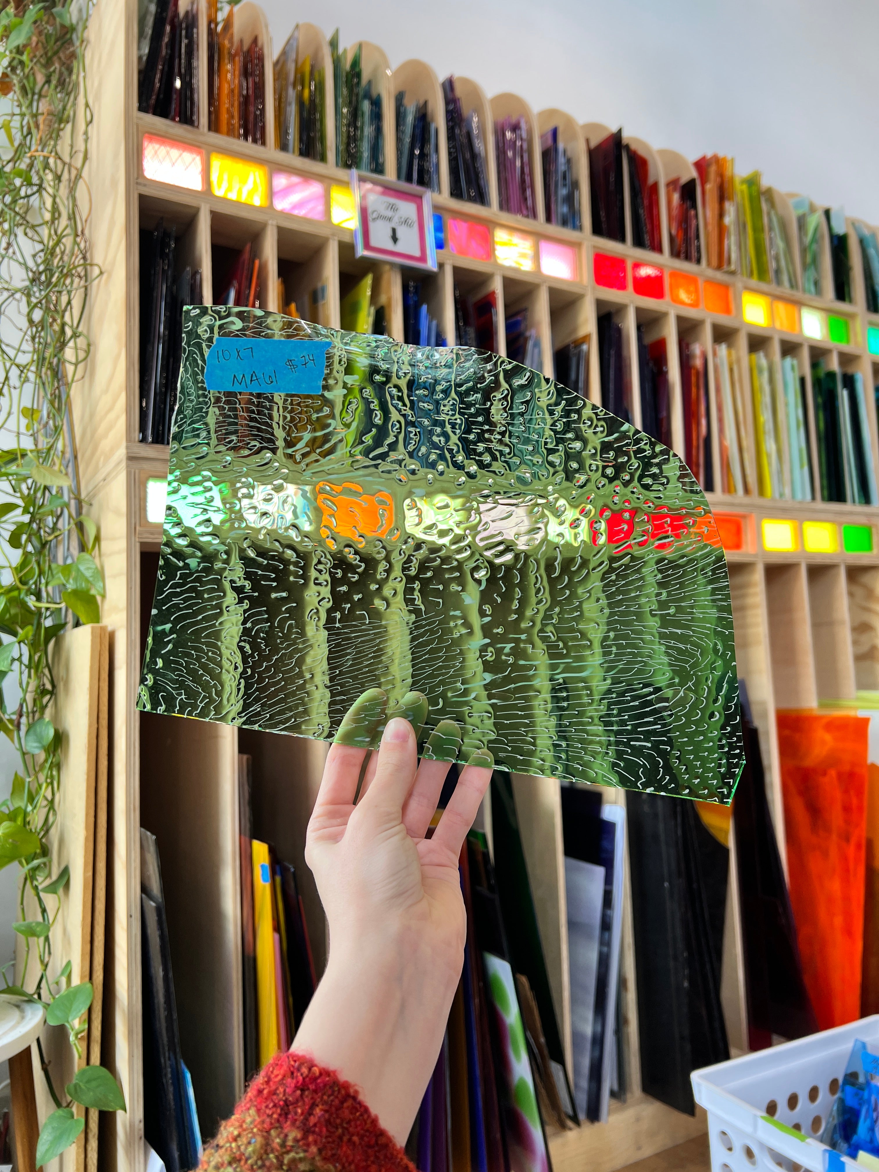 On the Green COGW by Monarch Glass Sheet Glass Colorado Glass Works