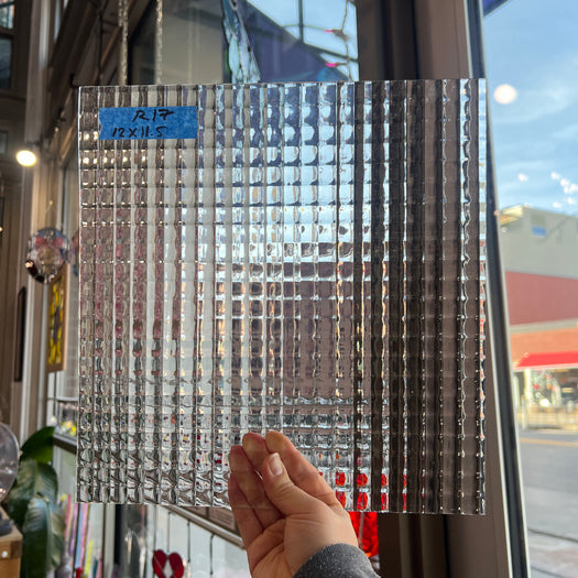 Listral Clear Textured Sheet Glass Colorado Glassworks