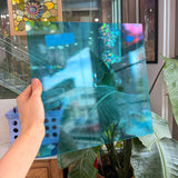 Sky Blue Transparent Oceanside Fusible 96 COE (OGT 533.1F)