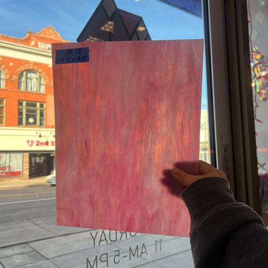 Pink Opaque Iridescent Choice Colorado Glassworks